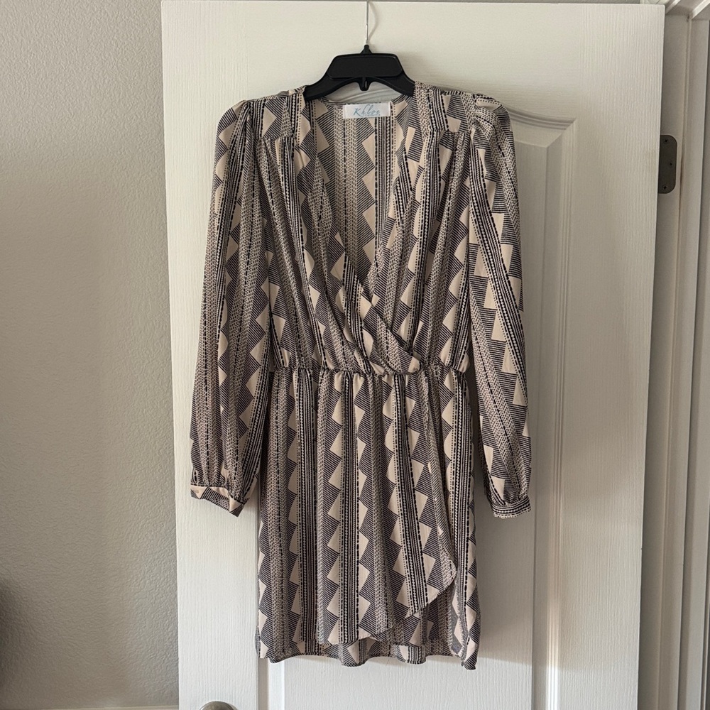 Geometric Patterned Dress